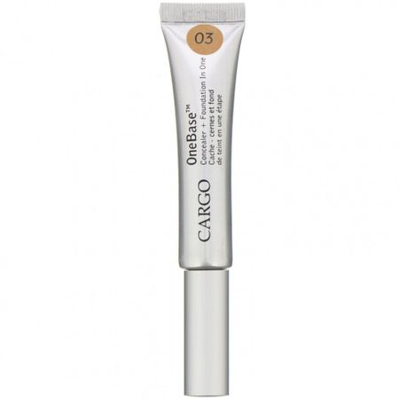 Cargo, Консилер + основа в одном флаконе OneBase, оттенок 03, 17 г