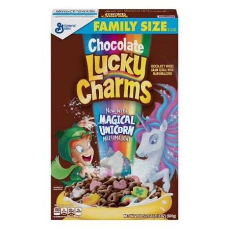 Сухой завтрак Lucky Charms Chocolate с маршмеллоу, 340гр