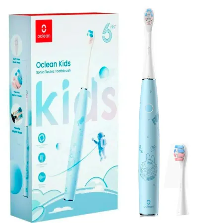 Электрическая зубная щетка Oclean Kids голубая 3990₽