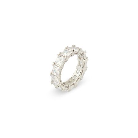 Holy Silver Кольцо из серебра с дорожкой из белых кристаллов