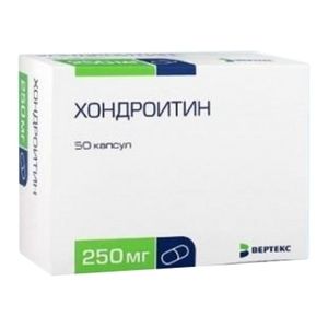 Хондроитин Капсулы 250 мг 50 шт