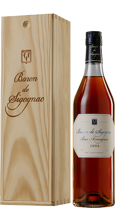 Baron de Sigognac 1998 Armagnac AOC (gift box)