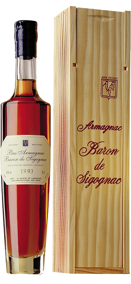Baron de Sigognac 1993 Armagnac AOC (gift box)