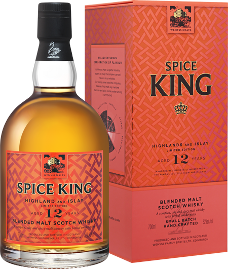 Wemyss Malts Spice King Blended Malt Scotch Whisky 12 y.o. (gift box)