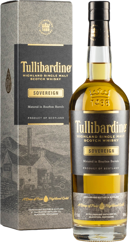 Tullibardine Sovereign Highland Single Malt Scotch Whisky (gift box)