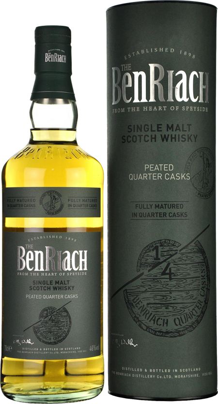 Benriach Peated Quarter Casks Single Malt Scotch Whisky (gift box)
