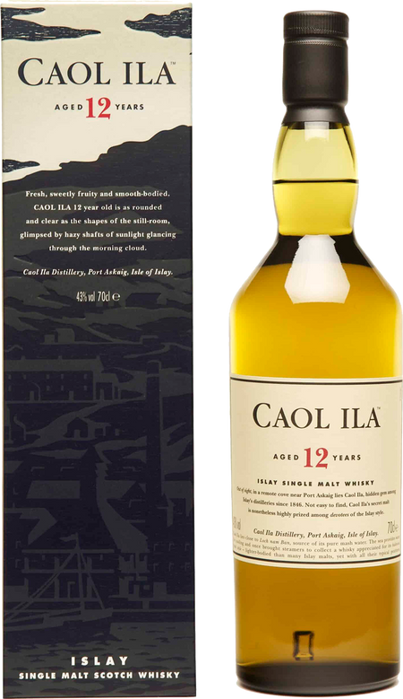 Caol Ila Islay Single Malt Scotch Whisky 12 y.o. (gift box)