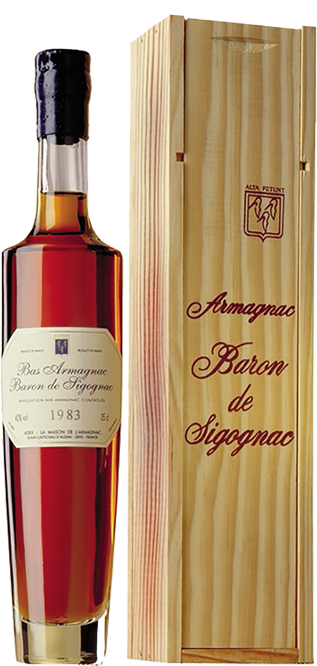Baron de Sigognac 1983 Armagnac AOC (gift box)