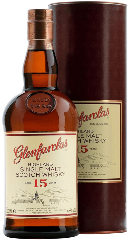 Glenfarclas Single Malt Scotch Whisky 15 y.o. (gift box)