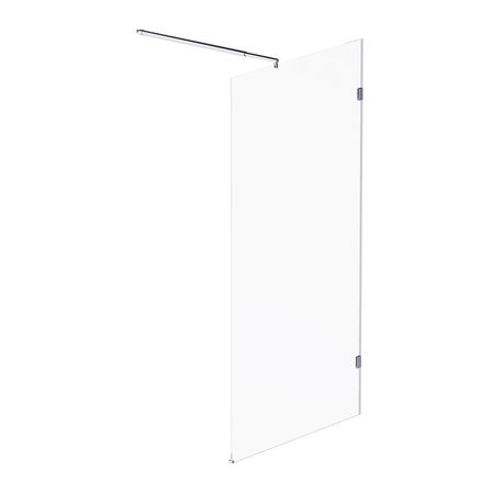 Душевая перегородка AMPM X-Joy 100 W94WI-100-F1-MTE профиль Хром матовый стекло прозрачное 15190₽