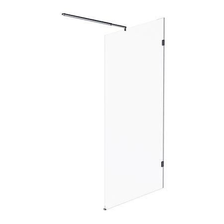 Душевая перегородка AMPM X-Joy 100 W94WI-100-F1-BTE профиль Черный стекло прозрачное 15190₽