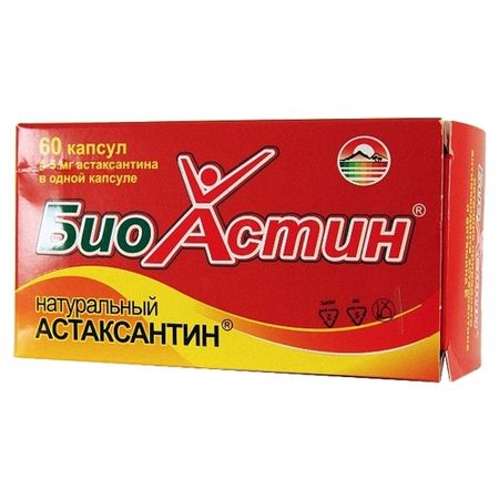Биоастин Астаксантин капс. №60