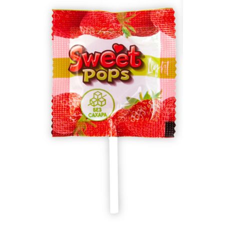 Карамель Sweet pops light без сахара 10 г в ассортименте