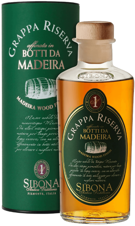 Sibona Grappa Riserva Madeira Wood Finish (gift box)