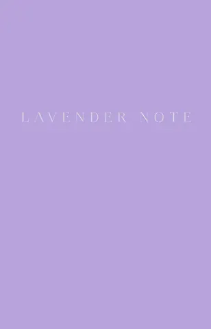 Записная книжка «Lavender note»