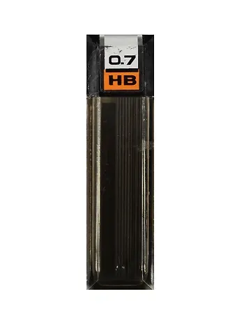 Грифели 0,7мм HB (12 шт) пл. пенал , CENTRUM
