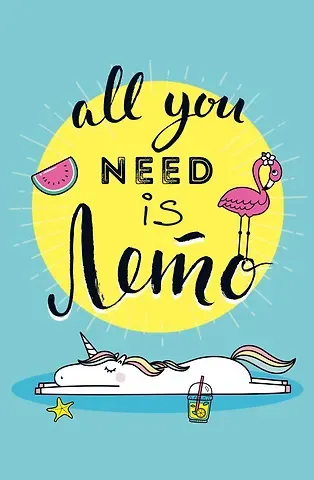 Блокнот. Единороги (All You Need is лето!)