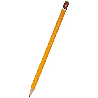 Карандаш чернографитный профессиональный, НВ, Koh-I-Noor