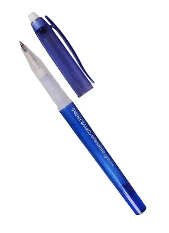 Ручка гелевая Paper Mate, Erasable, пиши-стирай синяя