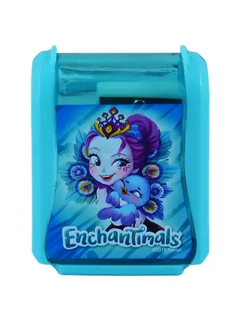 Точилка 3отв. "Enchantimals" 6,3*4,8*2,6, контейнер, инд.уп., подвес