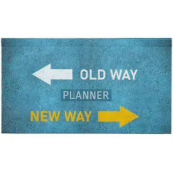 Планинг недат. 64л "New way" настольный, 7БЦ, мат.лам, покрытие Soft Touch, офсет