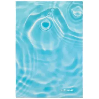 Записная книжка А6+ 64л лин. "Elements. No.1" интегр.перепл., ламинация soft-touch
