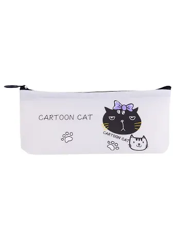 Пенал-косметичка "Cartoon cat" ассорти