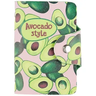 Визитница "Avocado style",  26 карточек