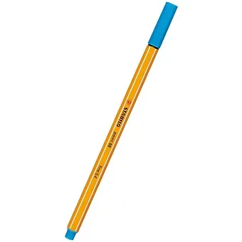 Ручка капиллярная Stabilo, Point, синяя 0,4 мм