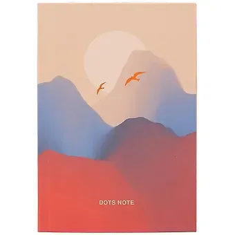 Записная книжка А6+ 64л тчк. "Adventure" интегр.переплет, ламинация soft-touch