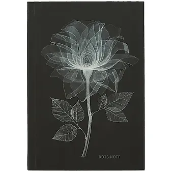 Записная книжка А6+ 64л тчк. "Flower. 1" интегр.переплет, ламинация soft-touch