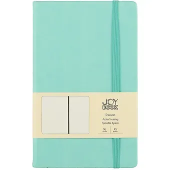 Книга для записей А5 96л кл. "Joy Book. Летние грезы" иск.кожа, тв.переплет, ляссе, резинка, инд.уп.
