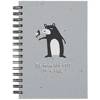 Тетрадь в клетку Be Smart, "Silly. Медведь", 120 листов