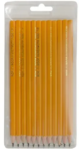 Карандаши Koh-I-Noor, чернографитные 12 штук