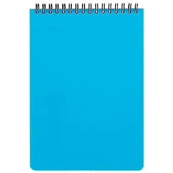 Блокнот «Neon blue» в клетку, 50 листов, А5