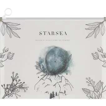 Папка на молнии с расширением "Star sea", А4