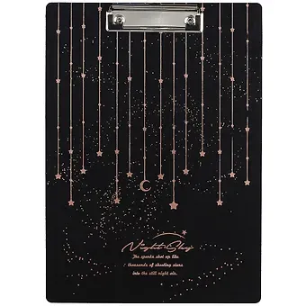 Планшет А4 "Night sky", пластик, ассорти