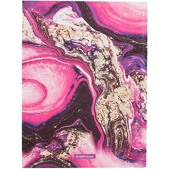 Папка 20ф А4 "Marble Amethyst" пластик, Erich Krause