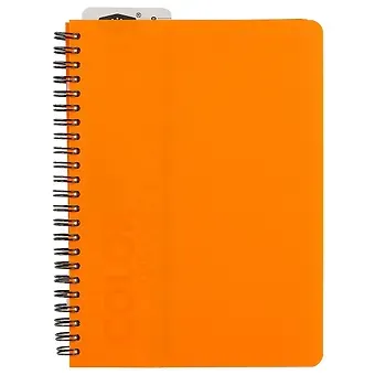 Тетрадь в клетку Stila, Neon orange, 96 листов