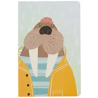 Тетрадь в клетку Kairui, Fashion animals, 32 листа, в ассортименте