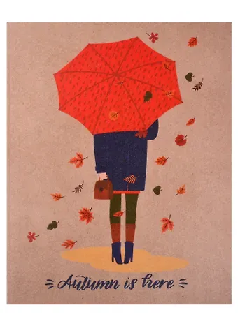 Тетрадь в клетку Listoff, Autumn is coming!, 48 листов, в ассортименте