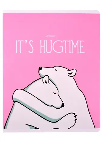 Тетрадь в клетку Listoff, Hugs!, 48 листов, в ассортименте