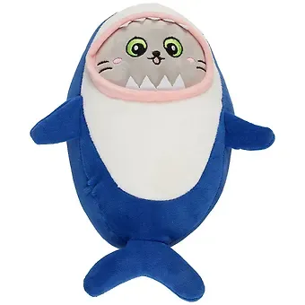 Мягкая игрушка "Котик-акула", 30 см