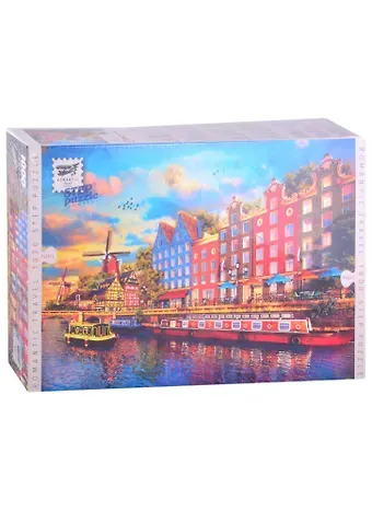 Пазл Step puzzle 1000эл "Амстердам" (Romantic Travel)