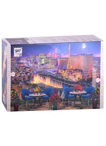 Пазл Step puzzle 1000эл "Лас-Вегас" (Romantic Travel)