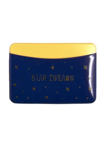 Чехол для карточек горизонтальный Star dreams (глиттер) (ДКГ2020-44)