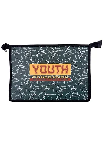 Папка для тетрадей А4 "YOUTH" 20*13*3см пластик, молния