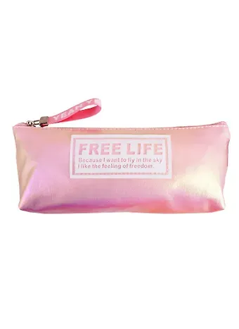 Пенал на молнии Free life (ПВХ) (20х8)