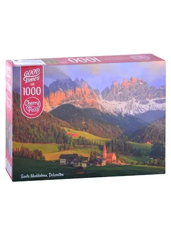 Пазл 1000 дет. Санта-Маддалена, Доломиты  Cherry Pazzl 30028