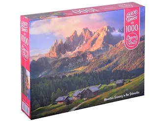 Пазл 1000 дет. Горный пейзаж. Доломиты  Cherry Pazzl 30103